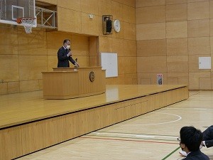 3年学年主任から