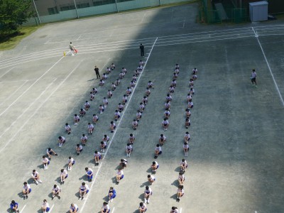 1年　学年練習1