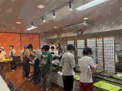 朝食２